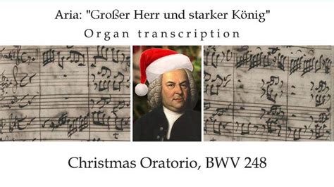 Free sheet music : Bach, Johann Sebastian - "Großer Herr, o starker ...