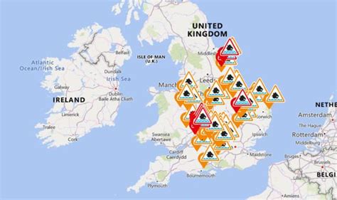 Flood risk map: Are YOU at risk of flooding? UK on alert as Met Office ...