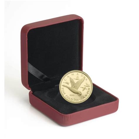 2011 Canada 1/25 oz Pure Gold 50 Cent Coin - Canada Geese