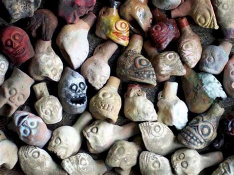 Aztec death whistles sound like human screams and may have been used as psychological warfare ...