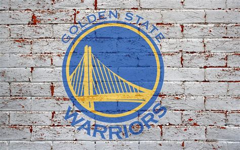 Download Golden State Warriors Bricked Wall Art Wallpaper | Wallpapers.com