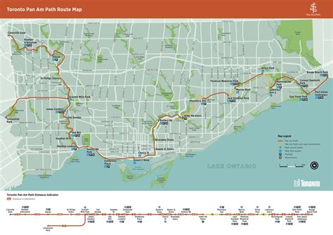 Toronto Pan Am Path MAP – Bromptoning