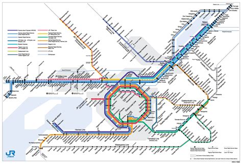 Osaka Underground Map