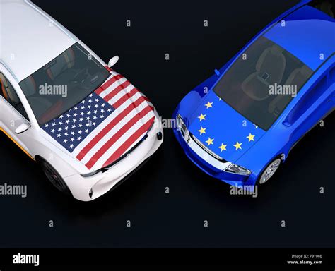 Eu flag us flag hi-res stock photography and images - Alamy