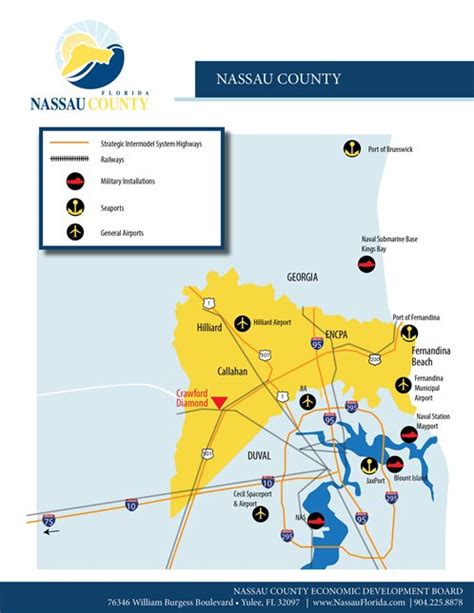 Nassau County Fl Map - Nat Laurie