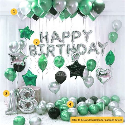 Fantastic Green Birthday Party Decoration Supplies | Party Wholesale Singapore