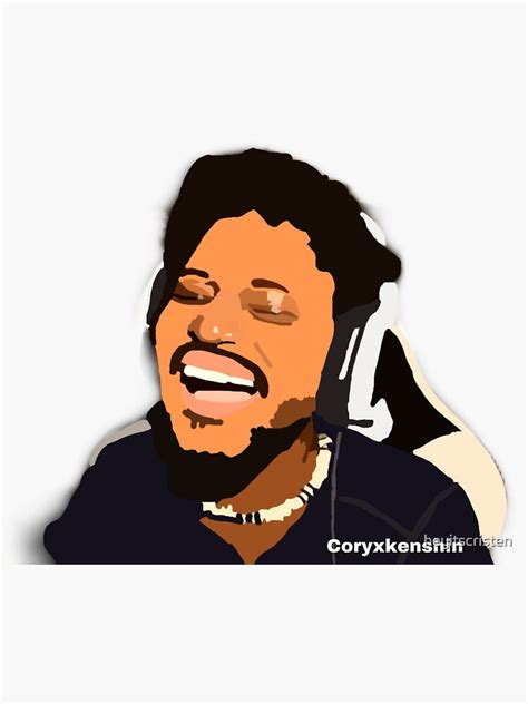 "Coryxkenshin " Sticker by heyitscristen | Redbubble