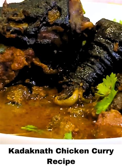 Kadaknath Chicken Curry Recipe with Advantages and Disadvantages