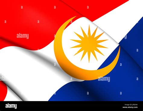 Flag of Labuan, Malaysia Stock Photo - Alamy