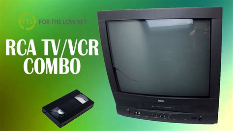 RCA TV VCR Combo System - Tube Television with a Built-in VHS player Product Demo - YouTube