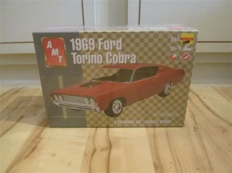 1969 FORD TORINO Cobra - AMT/ 1/25 scale kit #38145 - Sealed/NIB $24.99 ...