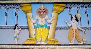 Lord Narasimha and Bhakta Prahlada, Images of Narasimha - JAGO Blogger's