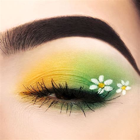 Vibrant Summer Floral Makeup