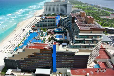 Hard Rock Cancun aerial view of resort and beach. #hardrock # ...