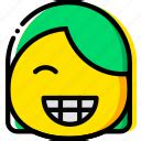 Creeped, emoji, emoticon, face, out icon - Download on Iconfinder