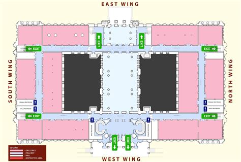 2nd Floor Fine Arts Floor Plan – National Museum