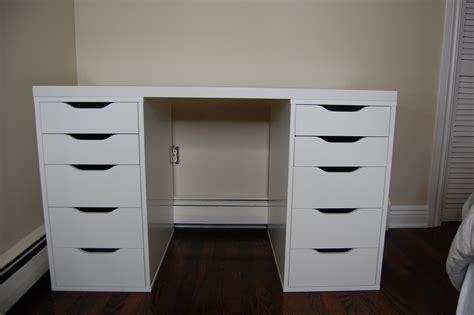 20 White Desk With Drawers On Both Sides Arizona