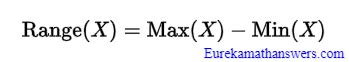 Range of the Statistical Data | Formula for Range in Statistics | How to Find the Range of a ...