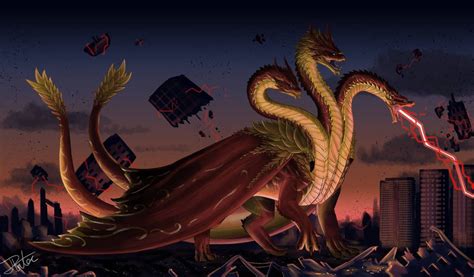 Emperor Ghidorah by Gugenheim98 on DeviantArt | Godzilla, Kaiju, Kaiju art