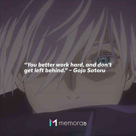 25+ Gojo Satoru Quotes from Anime Jujutsu Kaisen - Memora.ID