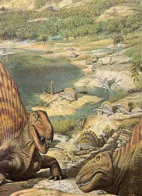 Love in the Time of Chasmosaurs: Vintage Dinosaur Art: De Oerwereld van de Dinosauriërs - Part 4