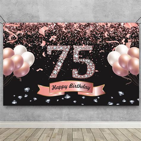 Cẩm nang trang trí sinh nhật 75 tuổi 75th birthday decorations độc đáo ...