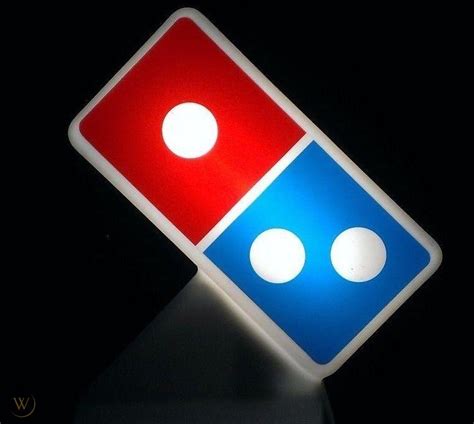 Domino's Pizza Delivery Car Topper Sign with HTH Cord | #1734565323