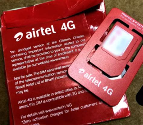 Airtel 4G SIM Activation: What is the process to activate Airtel 4G SIM ...