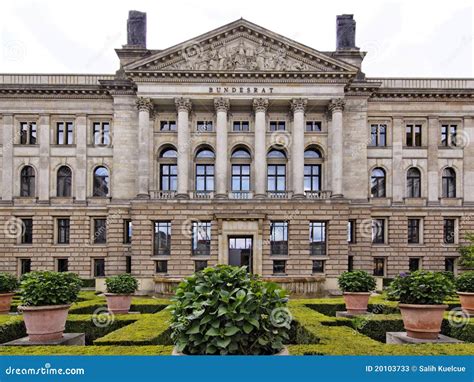 Politicians Building (Bundesrat) Stock Image - Image of symbol ...