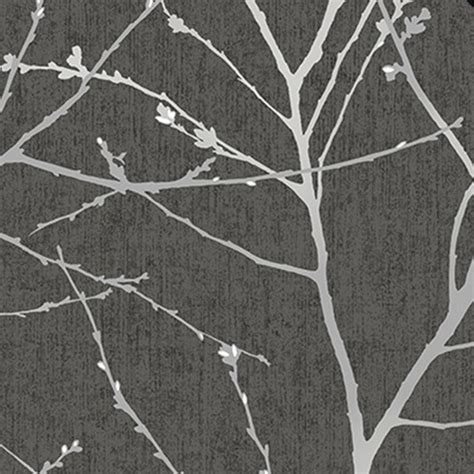 Transform Charcoal Branches Peel And Stick Wallpaper : Target