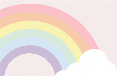 Kids Pastel Rainbow Mural Wallpaper - Hovia | Rainbow wallpaper, Pastel ...