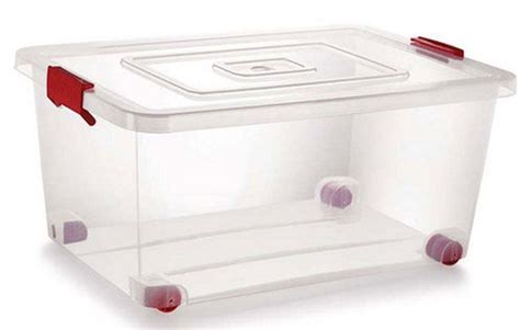 Transparent Plastic Storage Boxes With Wheels at Best Price in Delhi ...