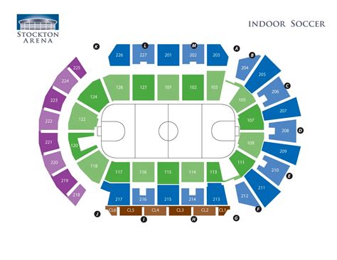 Seating Chart | Stockton Arena | Stockton, California