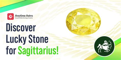 Best Gemstone for Sagittarius Zodiac Sign (Dhanu Rashi)- Lucky Stone