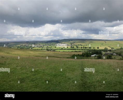 The Pennine Way National Trail Long-distance hiking trail. England. UK Stock Photo - Alamy