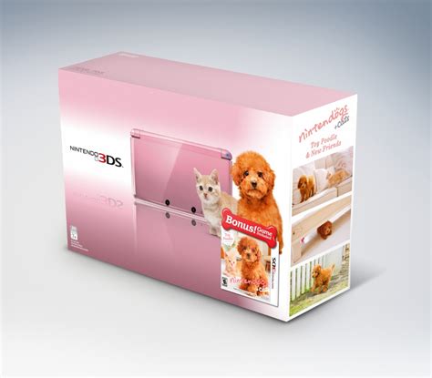 Nintendo announces Pink Nintendogs 3DS bundle for NA - Pure Nintendo