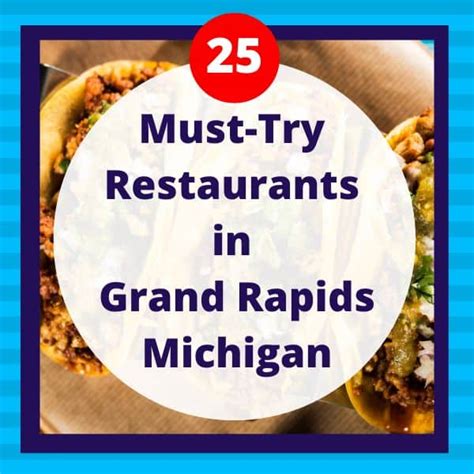 25 BEST Grand Rapids Restaurants: Must-Try Places to Eat in GR - My ...