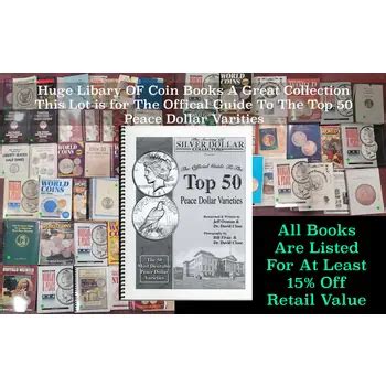 Official Guide to the Top 50 Peace Dollar Varieties By Jeff Oxman & David Close | Property Room