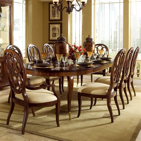 Oval Wooden Dining Table Designs