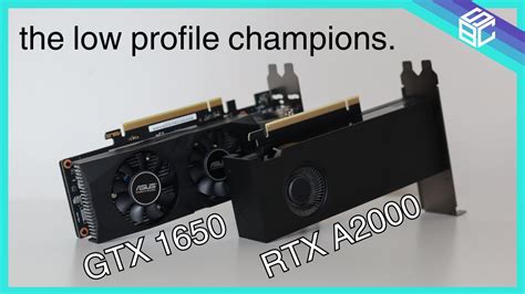 Low Profile GTX 1650 vs RTX A2000 - The Ultimate Comparison - YouTube