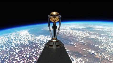 CWC Trophy tour launched in stratospheric fashion! - Rediff Cricket