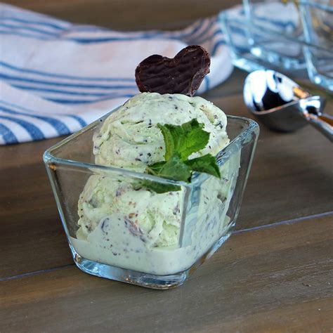 Mint Choc Chip Ice Cream - A Recipe with After Eight Mints