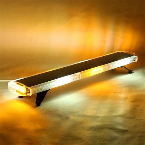 47" 88 LED High Intensity Low Profile Roof Top Strobe Light Bar ...