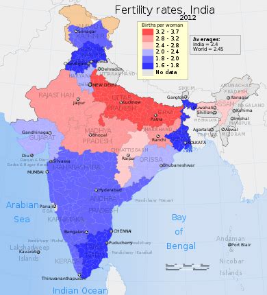 Indian states ranking by fertility rate - Wikipedia