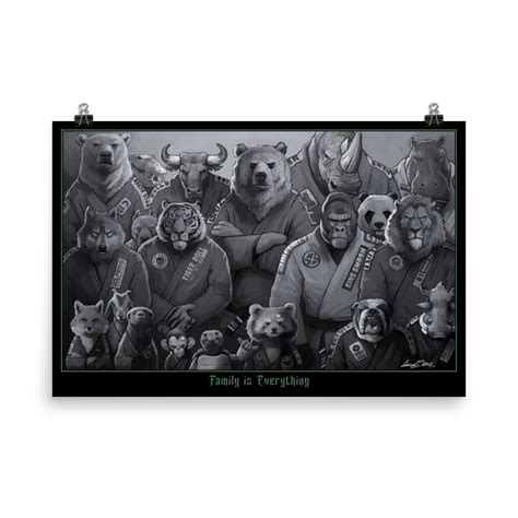 Family is Everything Poster | Ground Shark Prints