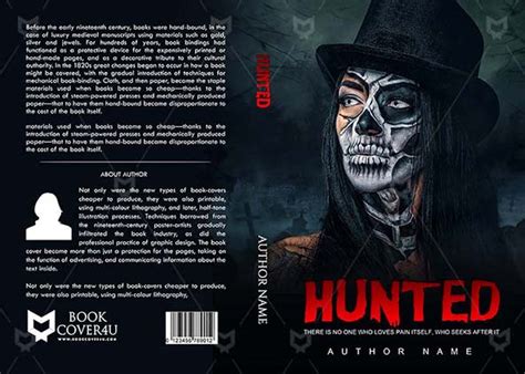Horror Book cover Design - Hunted