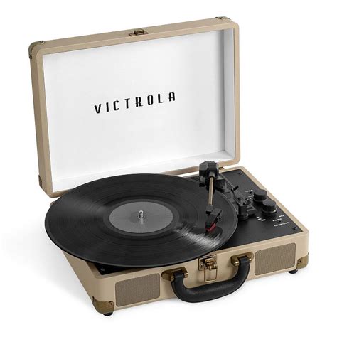 Victrola Journey+ Bluetooth Record Player | Bluetooth record player, Portable record player ...