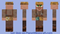 Jungle Villager Minecraft Skin