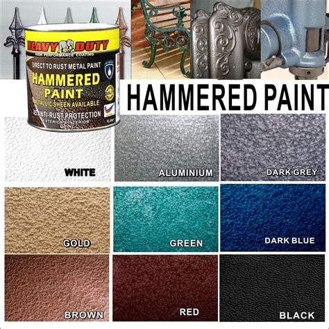 [Shop Malaysia] 1l ( 1 liter ) hammered paint ( metallic paint heavy ...