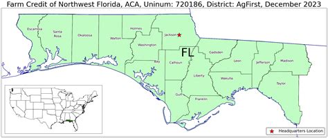 Map Of Northwest Florida Counties